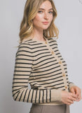 STRIPED CARDIGAN