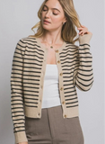 STRIPED CARDIGAN
