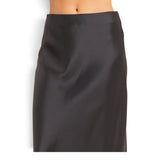 BIAS CUT SATIN SKIRT