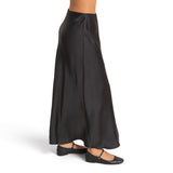 BIAS CUT SATIN SKIRT