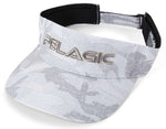 Pelagic Performance Visor - Fish Camo Light Grey