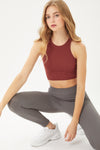 SEAMLESS CROPPED CAMI TOP