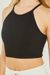 SEAMLESS CROPPED CAMI TOP