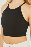 SEAMLESS CROPPED CAMI TOP