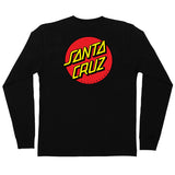Classic Dot Santa Cruz Mens L/S T-Shirt