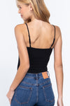 2 PLY RIB KNIT CAMI BODYSUIT